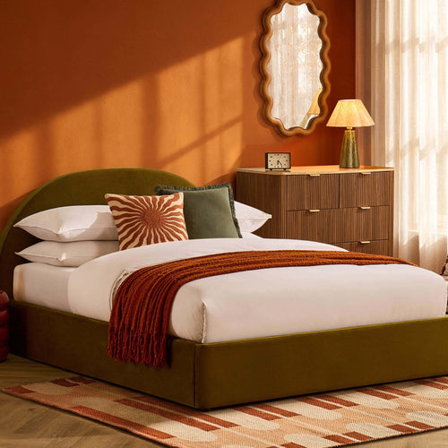 Lit de rangement ottoman Austin - Vert riche