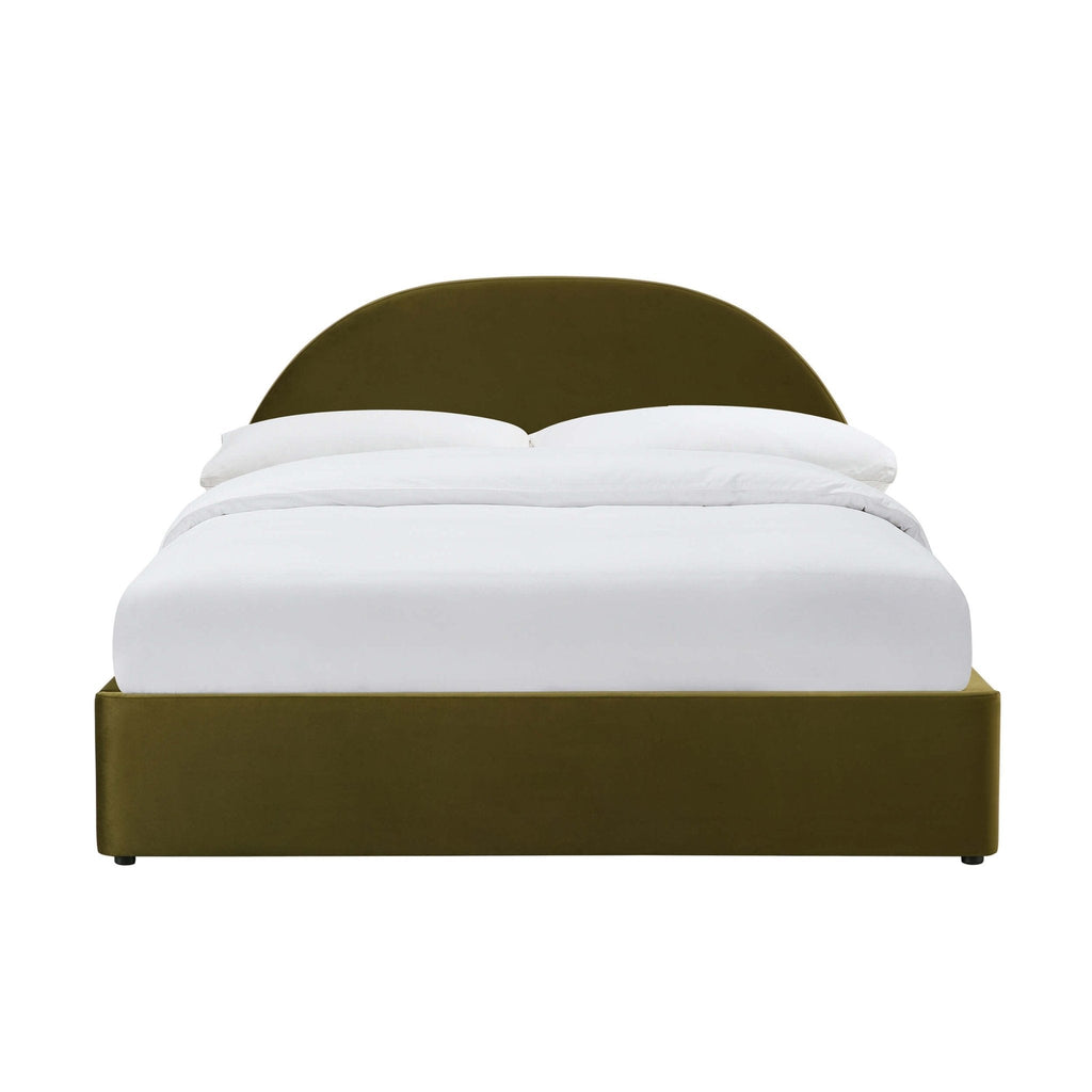 Lit de rangement ottoman Austin - Vert riche