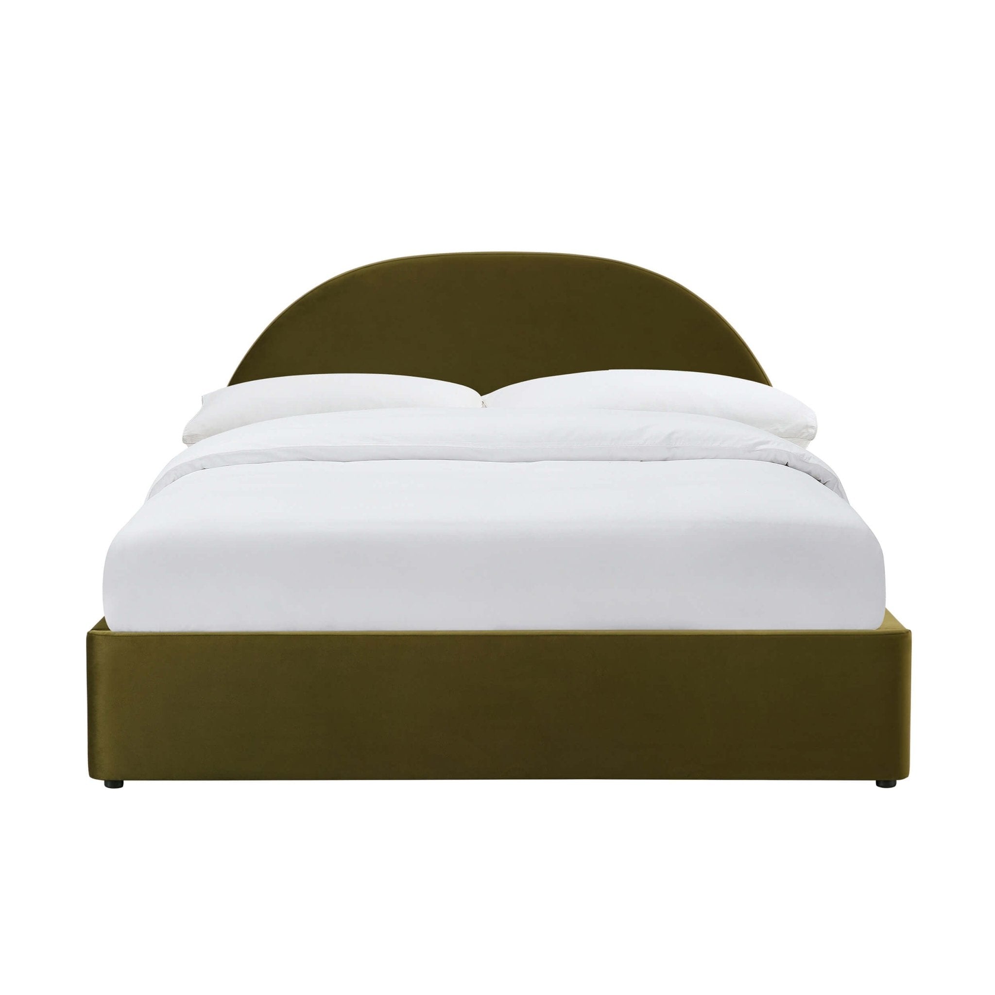 Lit de rangement ottoman Austin - Vert riche
