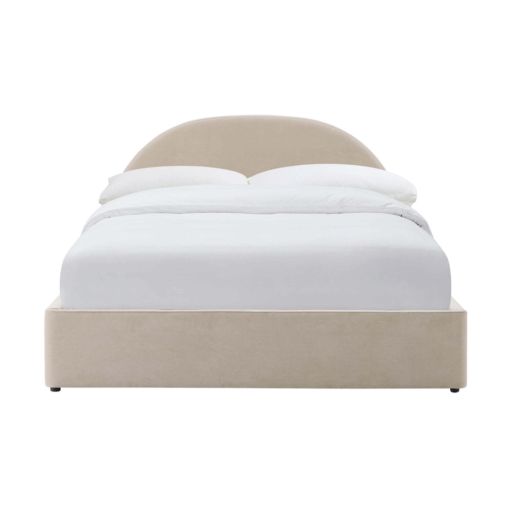 Lit de rangement ottoman Austin - Gris perle