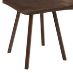 Dusklia - Ava Space Saver 4 Seater Dining Table and Chairs - Cappuccino