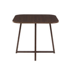 Dusklia - Ava Space Saver 4 Seater Dining Table and Chairs - Cappuccino