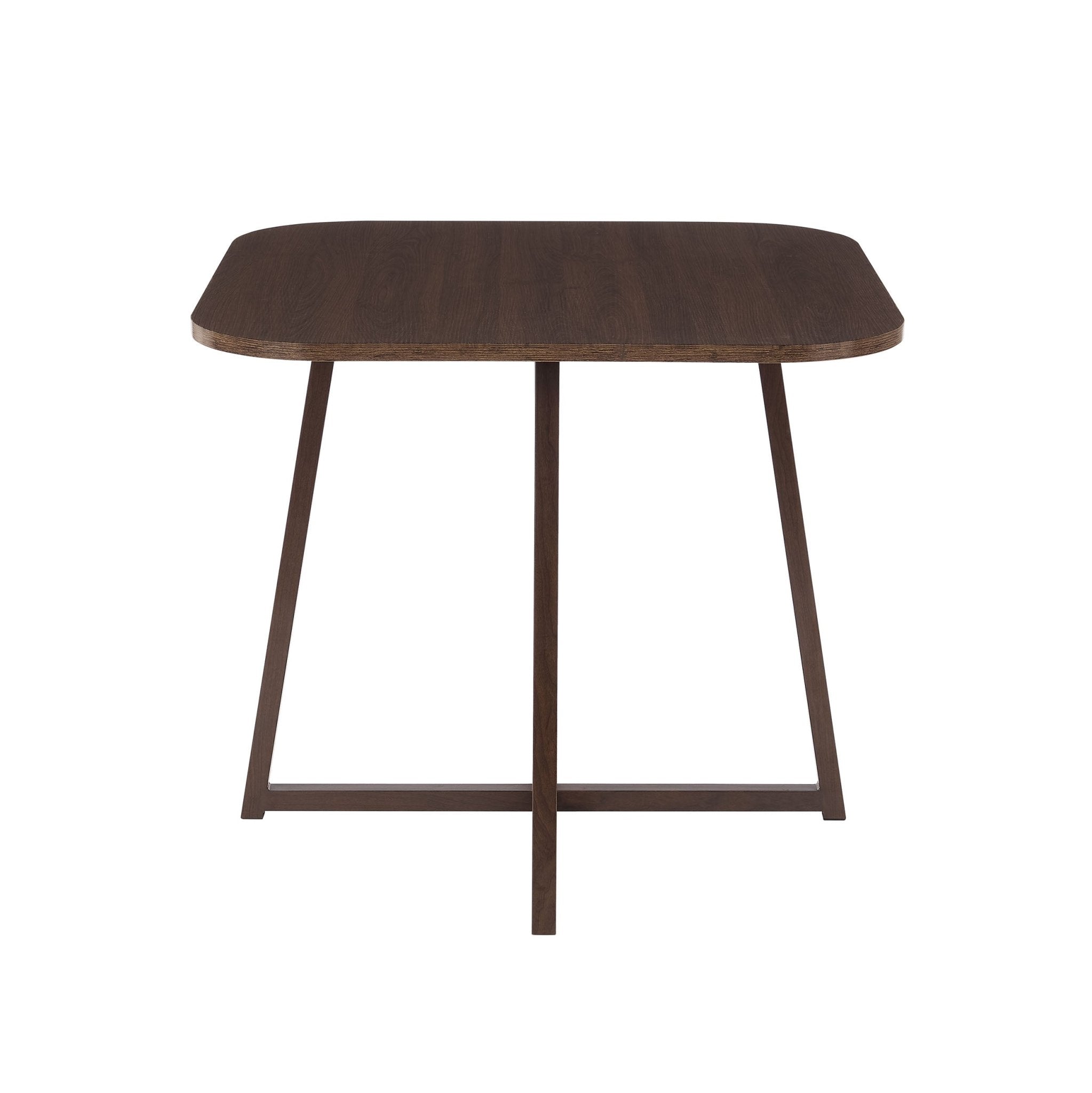 Dusklia - Ava Space Saver 4 Seater Dining Table and Chairs - Cappuccino