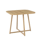 Dusklia - Ava Space Saver 4 Seater Dining Table and Chairs - Mushroom