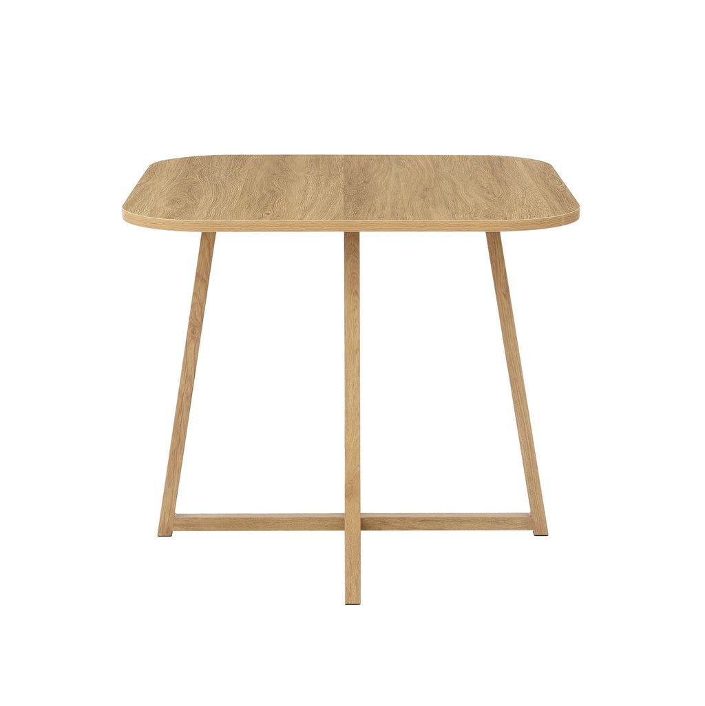 Dusklia - Ava Space Saver 4 Seater Dining Table and Chairs - Mushroom