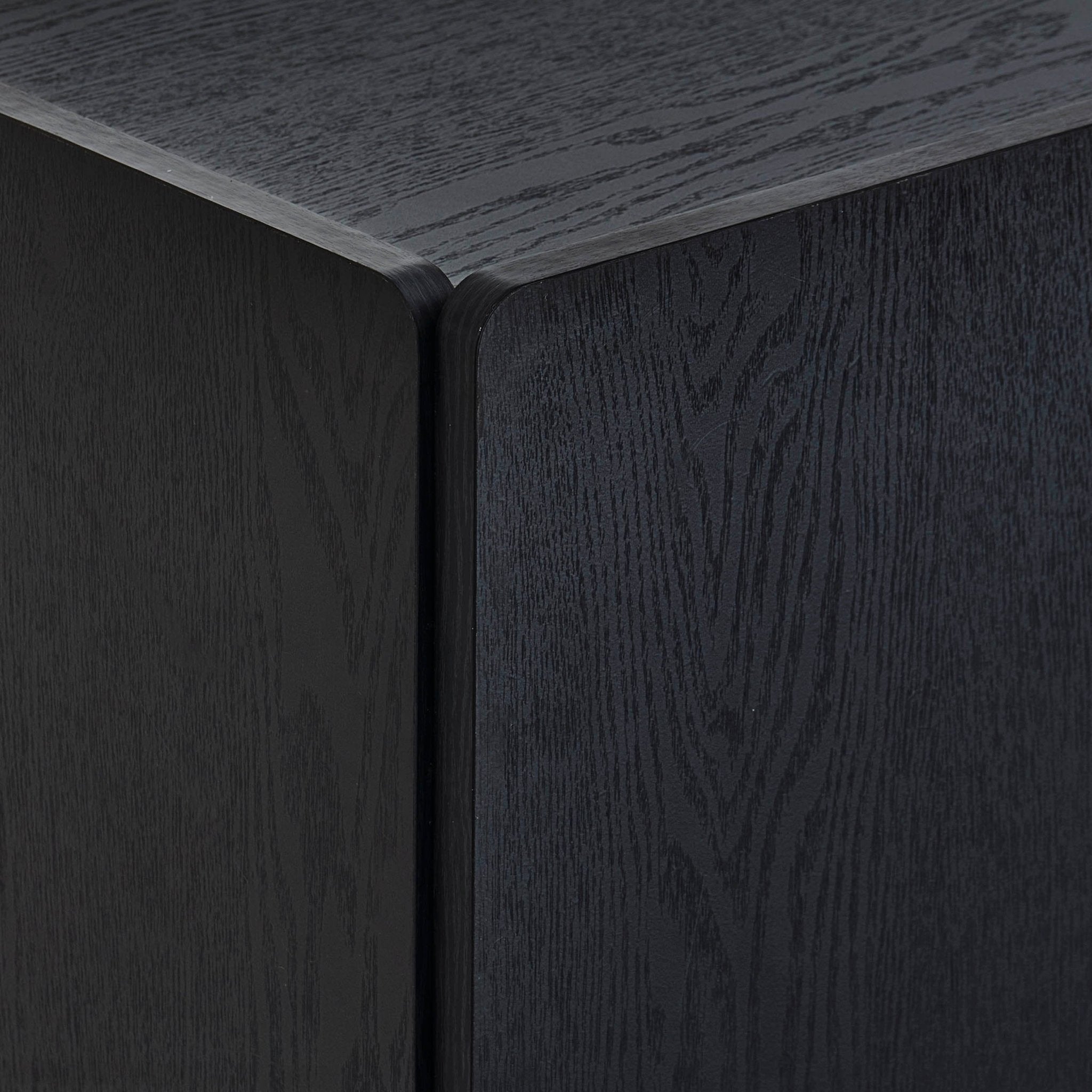 Buffet 2 portes Avalon - Effet bois noir