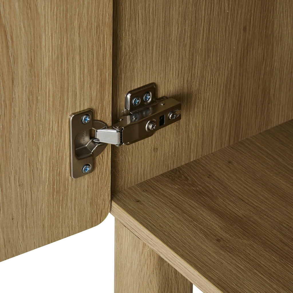 Buffet 2 portes Avalon - Effet chêne clair
