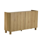 Dusklia - Avalon 4 Door Sideboard - Light Oak Effect