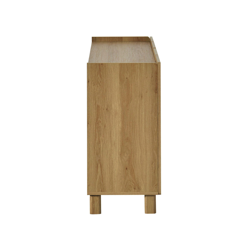 Dusklia - Avalon 4 Door Sideboard - Light Oak Effect