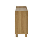 Dusklia - Avalon 4 Door Sideboard - Light Oak Effect