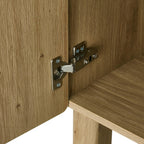 Dusklia - Avalon 4 Door Sideboard - Light Oak Effect