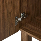 Dusklia - Avalon 4 Door Sideboard - Medium Wood
