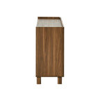 Dusklia - Avalon 4 Door Sideboard - Medium Wood