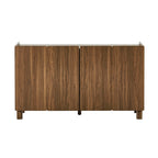 Dusklia - Avalon 4 Door Sideboard - Medium Wood