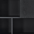 Dusklia - Avalon Shelving Unit - Black Wood Effect