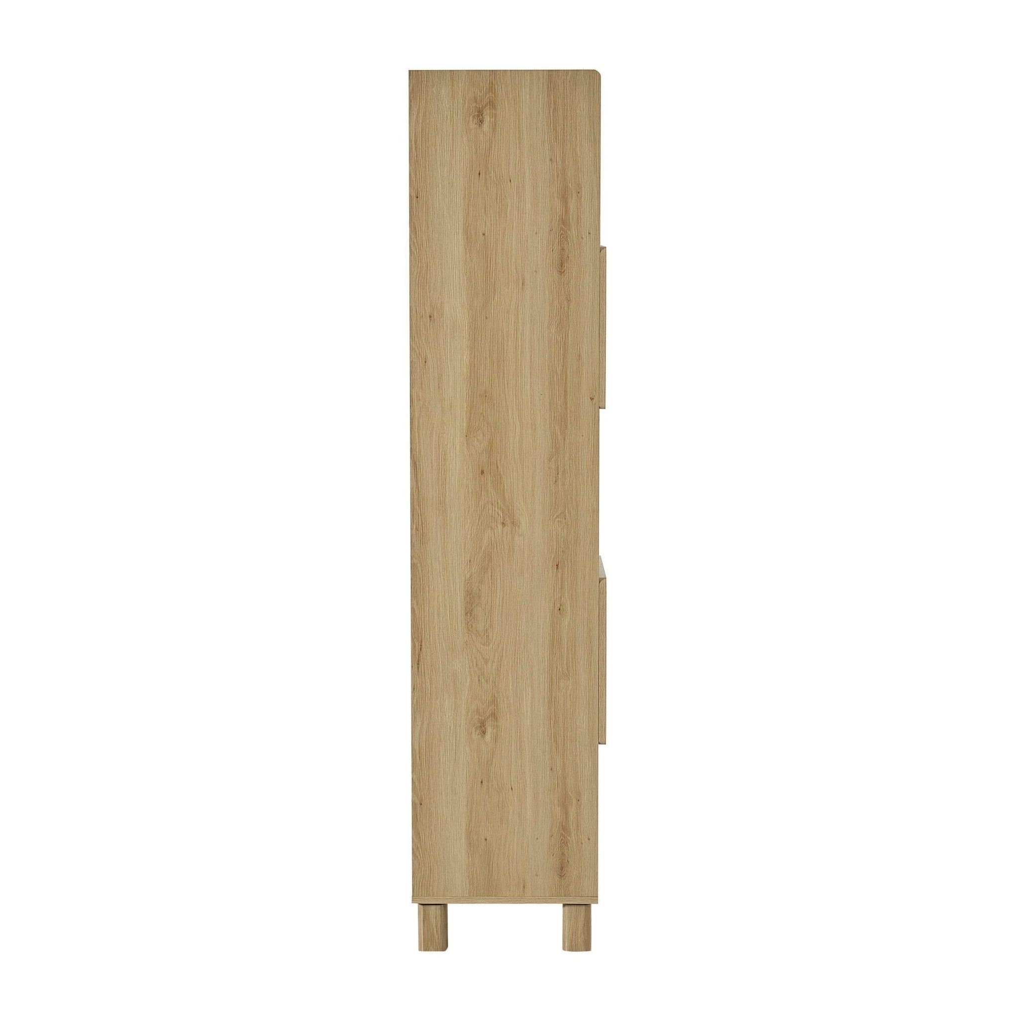 Dusklia - Avalon Shelving Unit - Light Oak Effect