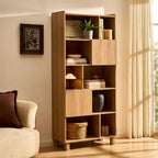 Dusklia - Avalon Shelving Unit - Light Oak Effect
