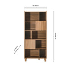 Dusklia - Avalon Shelving Unit - Medium Wood