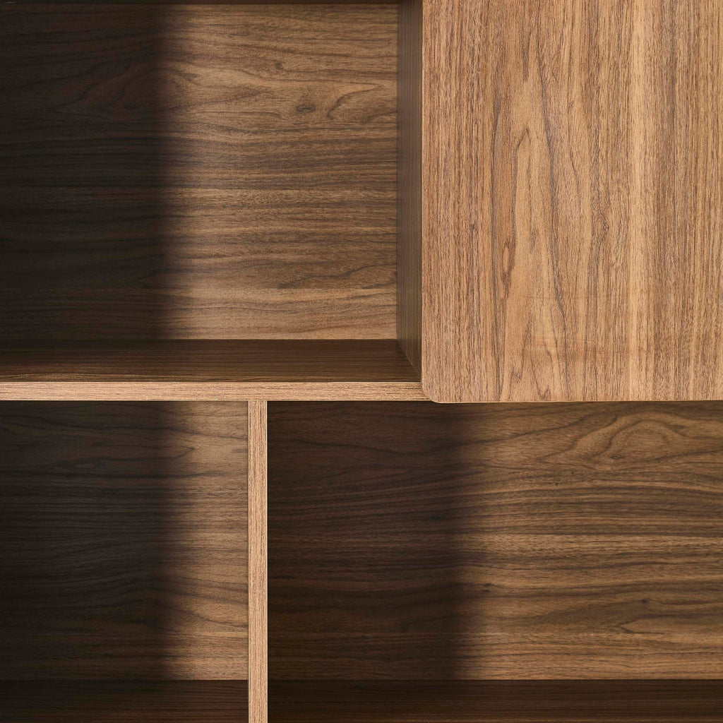 Dusklia - Avalon Shelving Unit - Medium Wood