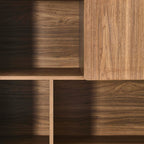 Dusklia - Avalon Shelving Unit - Medium Wood