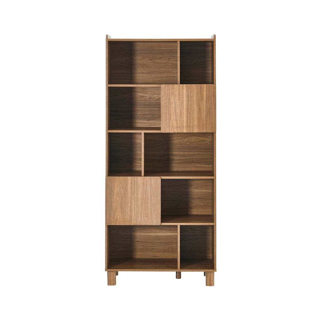 Dusklia - Avalon Shelving Unit - Medium Wood
