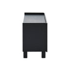 Dusklia - Avalon TV Unit for TVs up to 50 - Black Wood Effect