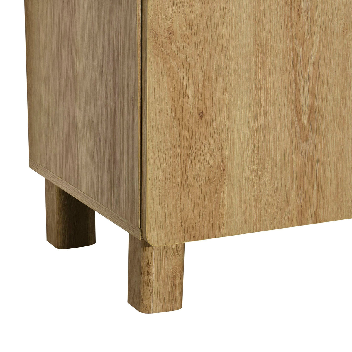 Dusklia - Avalon TV Unit for TVs up to 50 - Light Oak Effect