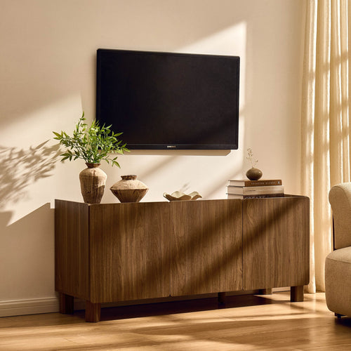 Dusklia - Avalon TV Unit for TVs up to 50 - Medium Wood