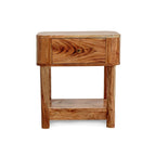 Dusklia - Avery Acacia Wood 1 Drawer Nightstand - Natural