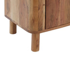 Dusklia - Avery Acacia Wood 3 Door Sideboard - Natural