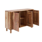 Dusklia - Avery Acacia Wood 3 Door Sideboard - Natural