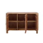 Dusklia - Avery Acacia Wood 3 Door Sideboard - Natural