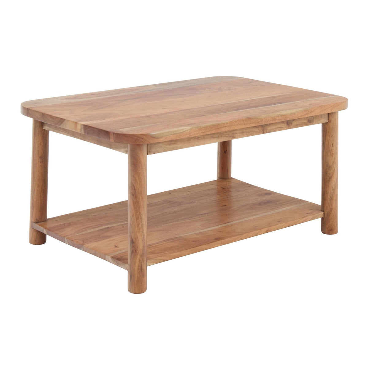 Dusklia - Avery Acacia Wood Coffee Table - Natural