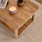 Dusklia - Avery Acacia Wood Coffee Table - Natural