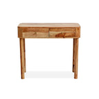 Dusklia - Avery Acacia Wood Dressing Table Console - Natural
