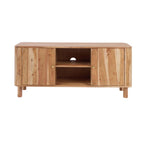Dusklia - Avery Acacia Wood Tv Unit for TVs up to 50 - Natural