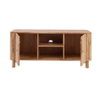 Dusklia - Avery Acacia Wood Tv Unit for TVs up to 50 - Natural