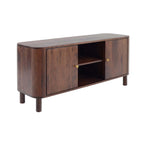 Dusklia - Avery Acacia Wood Tv Unit for TVs up to 50 - Walnut