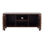 Dusklia - Avery Acacia Wood Tv Unit for TVs up to 50 - Walnut