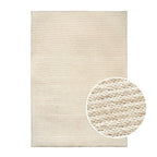 Dusklia - Axel Handwoven Stripe Rug - Natural