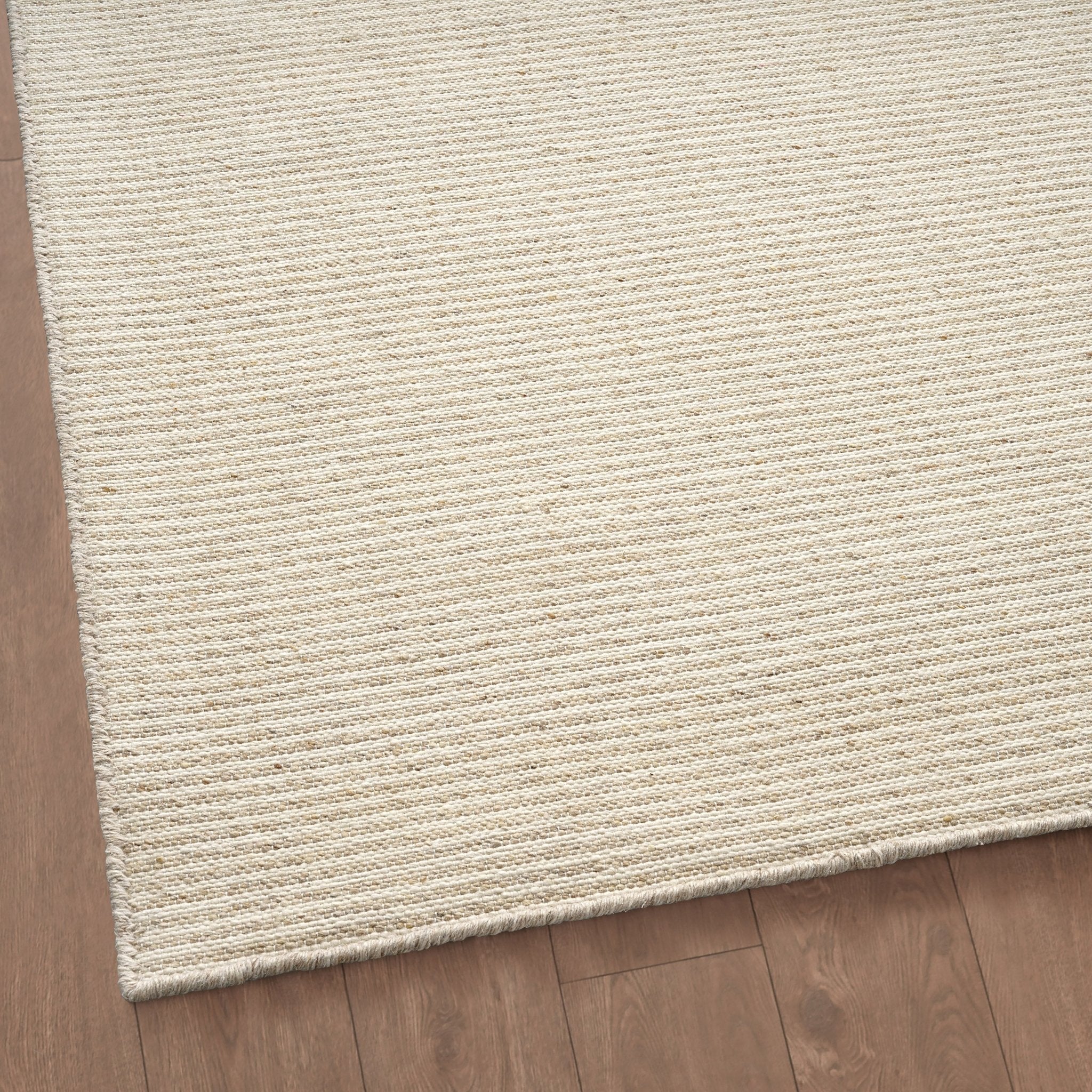 Dusklia - Axel Handwoven Stripe Rug - Natural
