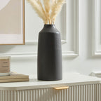 Dusklia - Azalea Matt Effect Vase - Charcoal