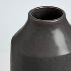 Dusklia - Azalea Matt Effect Vase - Charcoal