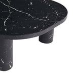 Dusklia - Azra Nesting Coffee Tables - Black Marble Effect