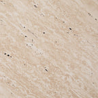 Dusklia - Azra Nesting Coffee Tables - Travertine Marble Effect