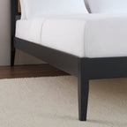 Dusklia - Bali Rattan Bed Frame - Black
