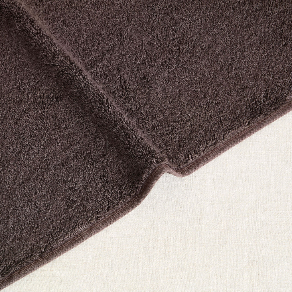 Dusklia - Super Soft Bamboo Cotton Blend Towel Collection - Chocolate