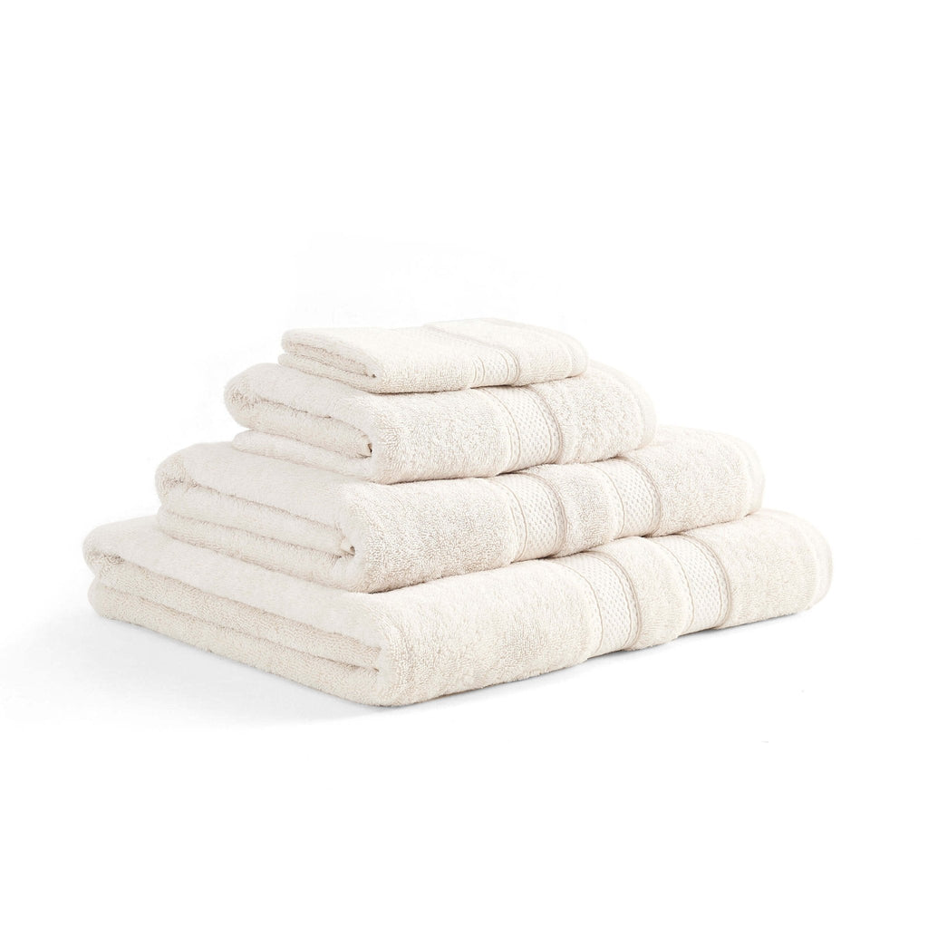 Dusklia - Super Soft Bamboo Cotton Blend Towel Collection - Vanilla