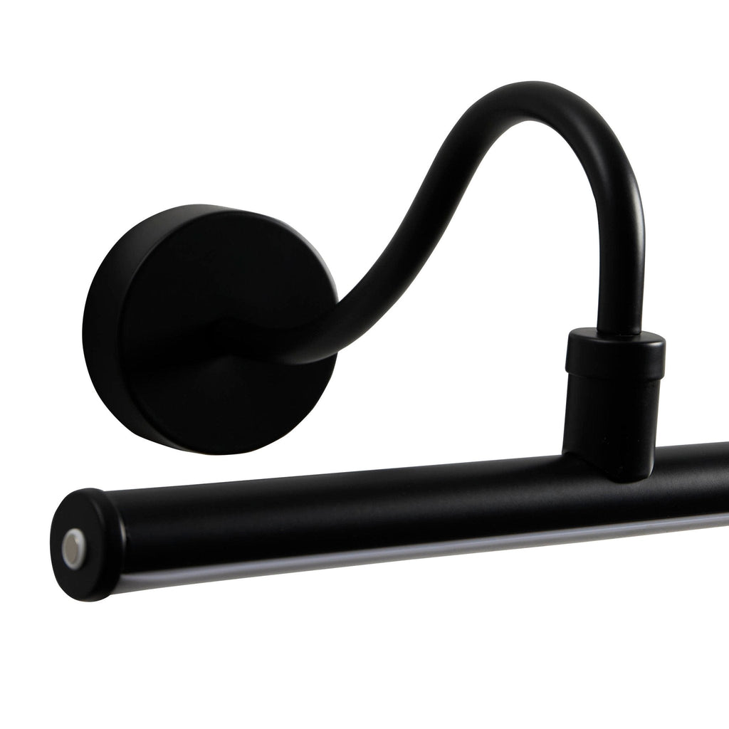 Dusklia - Bar LED Rechargeable Wall Light - Black