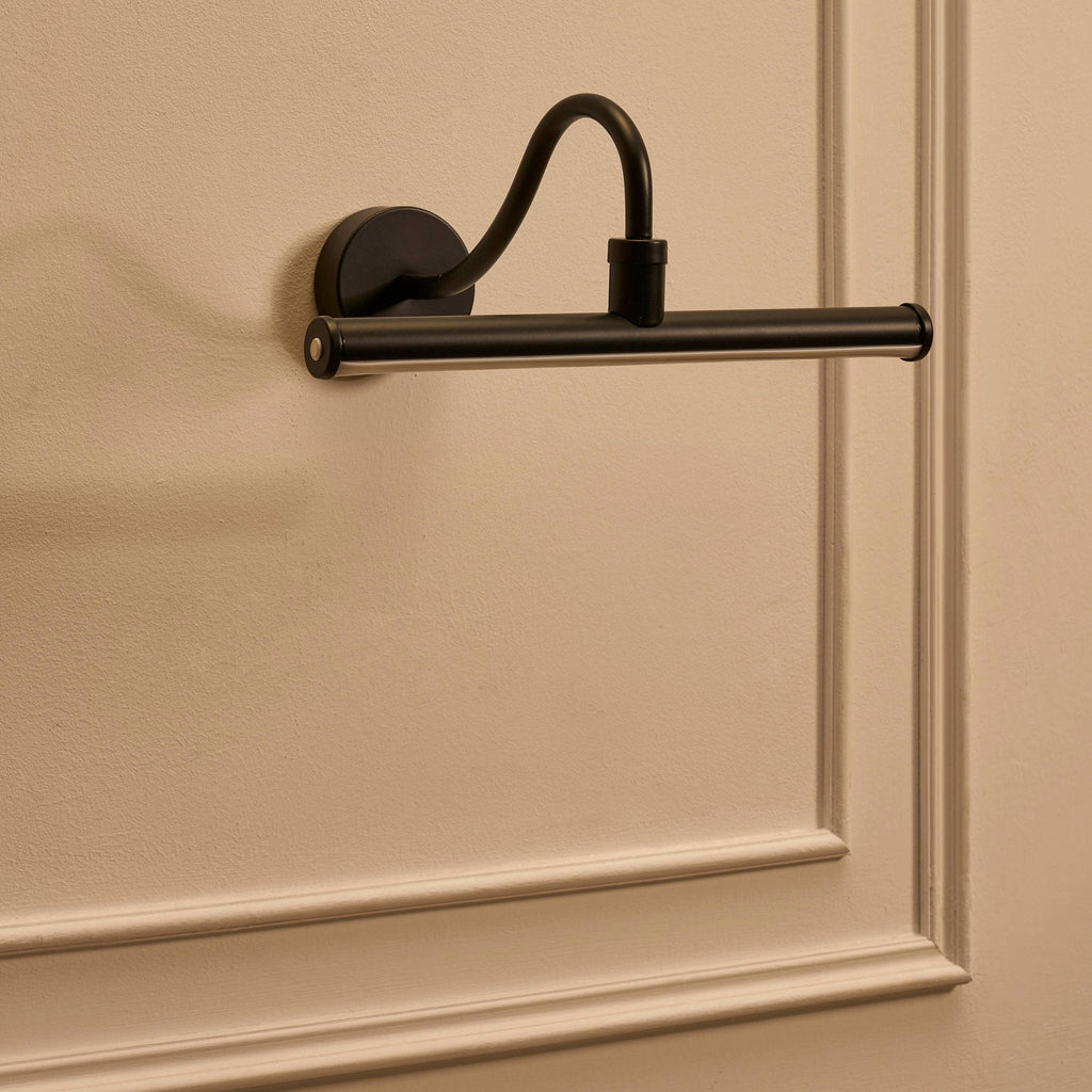 Dusklia - Bar LED Rechargeable Wall Light - Black